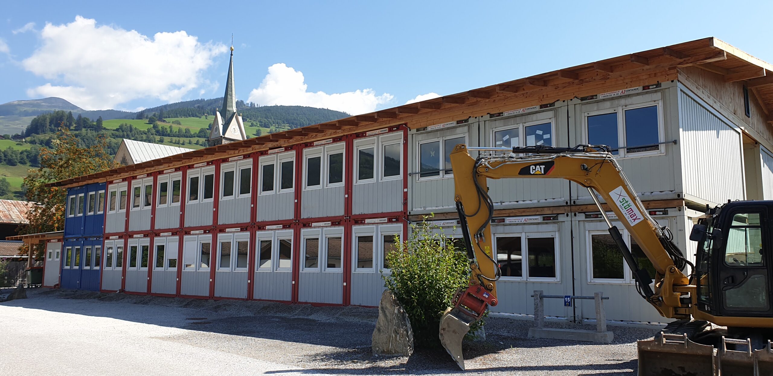 Containeranlage für Schulen